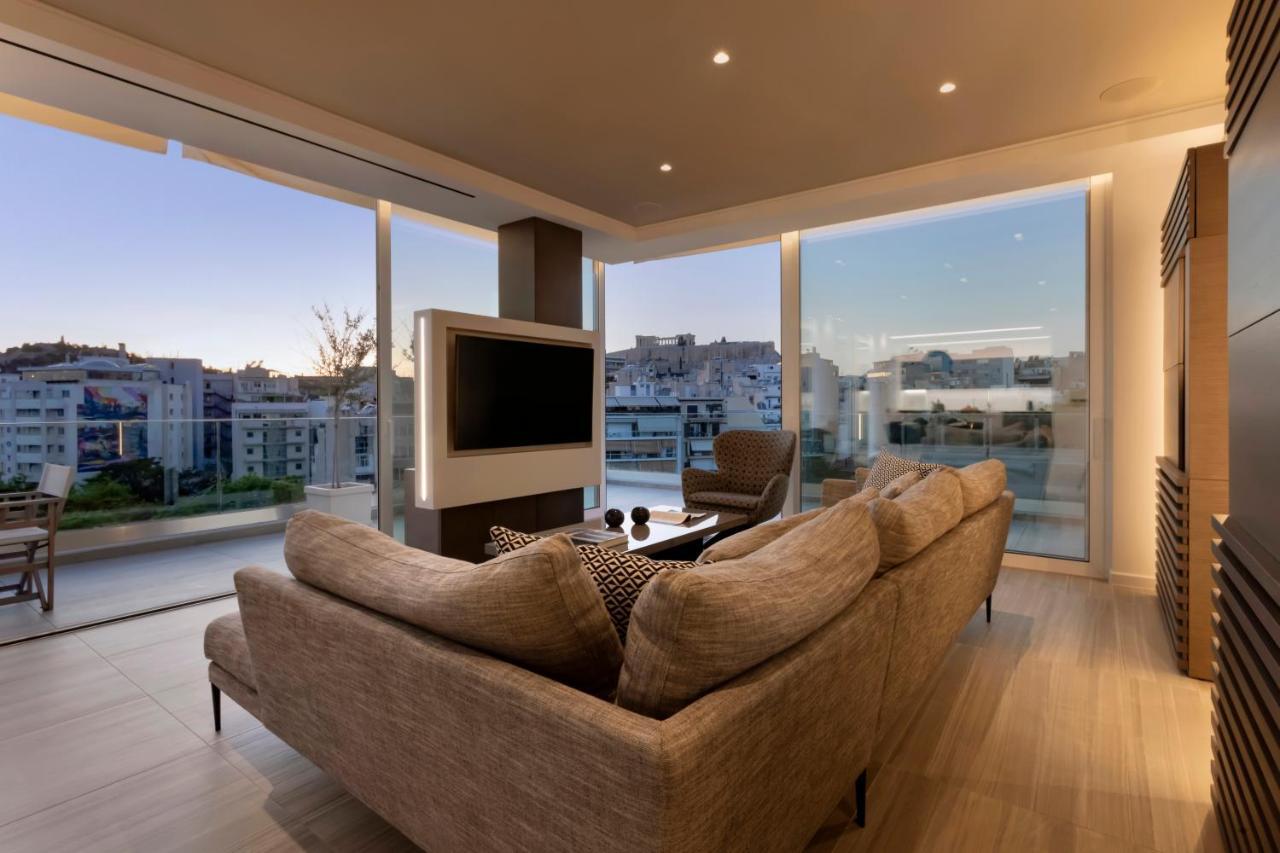 Ueber Lux 2 Bedroom New Penthouse With Acropolis View เอเธนส์ ภายนอก รูปภาพ