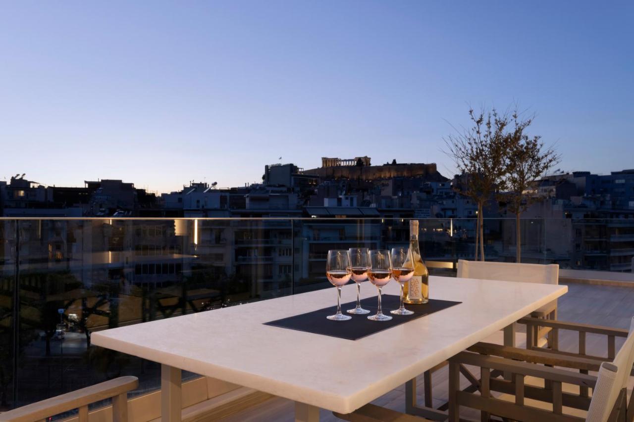 Ueber Lux 2 Bedroom New Penthouse With Acropolis View เอเธนส์ ภายนอก รูปภาพ